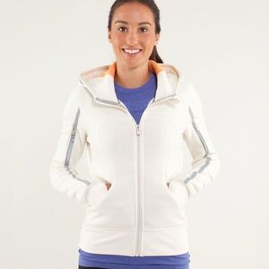 Lululemon Uba Reflective Hoodie Polar Cream